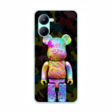 Чехлы для RealMe C33 - Bearbrick Louis Vuitton (PREMIUMPrint) Яркий Bearbrick - купить на Floy.com.ua