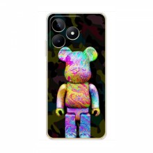 Чехлы для RealMe C53 - Bearbrick Louis Vuitton (PREMIUMPrint) Яркий Bearbrick - купить на Floy.com.ua