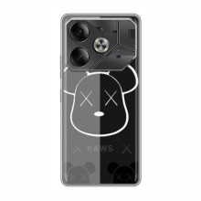 Чехлы для TECNO Pova 6 - Bearbrick Louis Vuitton (PREMIUMPrint) БеарБрик глаза - купить на Floy.com.ua