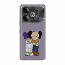 Чехлы для TECNO Pova 6 - Bearbrick Louis Vuitton (PREMIUMPrint) Дружба Беарбрик - купить на Floy.com.ua