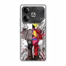 Чехлы для TECNO Pova 6 - Bearbrick Louis Vuitton (PREMIUMPrint) Беарбрик - купить на Floy.com.ua