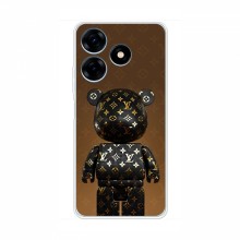 Чехлы для TECNO Spark 10C (KI5m) - Bearbrick Louis Vuitton (PREMIUMPrint) Bearbrick - купить на Floy.com.ua