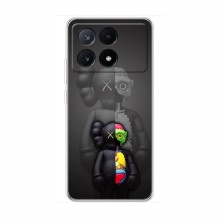 Чехлы для Xiaomi POCO X6 Pro (5G) - Bearbrick Louis Vuitton (PREMIUMPrint)