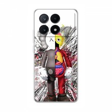 Чехлы для Xiaomi POCO X6 Pro (5G) - Bearbrick Louis Vuitton (PREMIUMPrint)