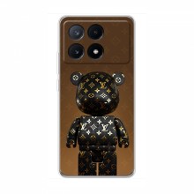 Чехлы для Xiaomi POCO X6 Pro (5G) - Bearbrick Louis Vuitton (PREMIUMPrint)