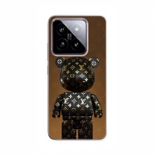 Чехлы для Xiaomi 14 - Bearbrick Louis Vuitton (PREMIUMPrint) Bearbrick - купить на Floy.com.ua