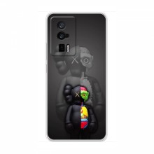 Чехлы для Xiaomi POCO F5 Pro - Bearbrick Louis Vuitton (PREMIUMPrint) Тело Bearbrick - купить на Floy.com.ua