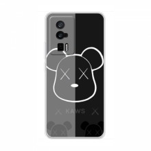 Чехлы для Xiaomi POCO F5 Pro - Bearbrick Louis Vuitton (PREMIUMPrint) БеарБрик глаза - купить на Floy.com.ua