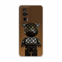 Чехлы для Xiaomi POCO F5 Pro - Bearbrick Louis Vuitton (PREMIUMPrint) Bearbrick - купить на Floy.com.ua