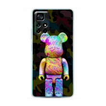 Чехлы для Xiaomi POCO M4 Pro 5G - Bearbrick Louis Vuitton (PREMIUMPrint) Яркий Bearbrick - купить на Floy.com.ua