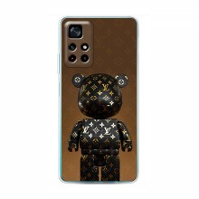 Чехлы для Xiaomi POCO M4 Pro 5G - Bearbrick Louis Vuitton (PREMIUMPrint) Bearbrick - купить на Floy.com.ua