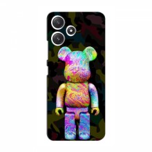 Чехлы для Xiaomi POCO M6 Pro - Bearbrick Louis Vuitton (PREMIUMPrint) Яркий Bearbrick - купить на Floy.com.ua