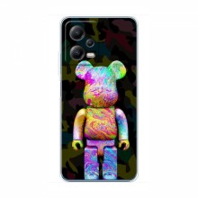 Чехлы для Xiaomi POCO X5 (5G) - Bearbrick Louis Vuitton (PREMIUMPrint) Яркий Bearbrick - купить на Floy.com.ua