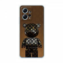 Чехлы для Xiaomi Redmi Note 12 (4G) - Bearbrick Louis Vuitton (PREMIUMPrint)