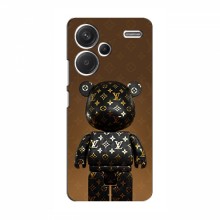 Чехлы для Xiaomi Redmi Note 13 Pro Plus - Bearbrick Louis Vuitton (PREMIUMPrint)