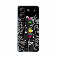 Чехлы для ZTE Blade A54 - Bearbrick Louis Vuitton (PREMIUMPrint) Стиль Bearbrick - купить на Floy.com.ua