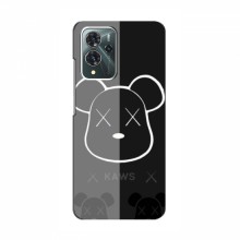 Чехлы для ZTE Blade V40 Pro - Bearbrick Louis Vuitton (PREMIUMPrint) БеарБрик глаза - купить на Floy.com.ua