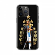 Чехлы для Айфон 14 Про (Leo Messi чемпион) AlphaPrint - купить на Floy.com.ua