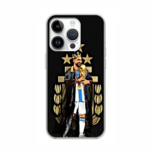 Чехлы для Айфон 16 Про Макс (Leo Messi чемпион) AlphaPrint - купить на Floy.com.ua