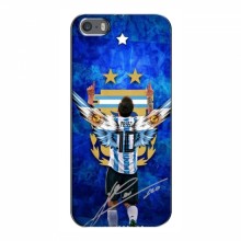 Чехлы для iPhone 5 / 5s / SE (Leo Messi чемпион) AlphaPrint Месси Аргентина - купить на Floy.com.ua