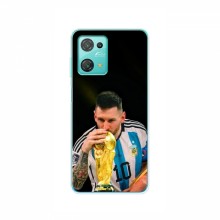 Чехлы для Блеквью Оскал 30 (Leo Messi чемпион) AlphaPrint Месси с кубком мира - купить на Floy.com.ua