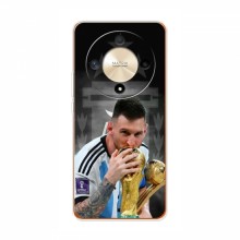 Чехлы для Хуавей (Leo Messi чемпион) AlphaPrint Месси Чемпион - купить на Floy.com.ua