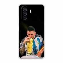 Чехлы для Хуавей Нова Y70 (Leo Messi чемпион) AlphaPrint