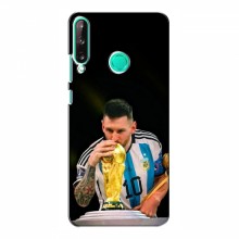 Чехлы для Huawei P40 Lite e (Leo Messi чемпион) AlphaPrint