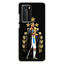 Чехлы для Huawei P40 Pro (Leo Messi чемпион) AlphaPrint - купить на Floy.com.ua