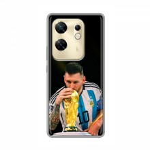 Чехлы для Инфиникс ЗЕРО 30 (Leo Messi чемпион) AlphaPrint