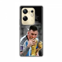 Чехлы для Инфиникс ЗЕРО 30 (Leo Messi чемпион) AlphaPrint