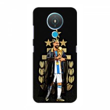 Чехлы для Нокиа 1.4 (Leo Messi чемпион) AlphaPrint - купить на Floy.com.ua