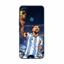 Чехлы для Нокиа С21 Плюс (Leo Messi чемпион) AlphaPrint