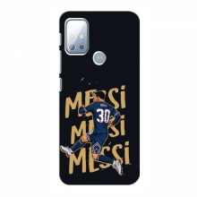 Чехлы для Motorola Moto G10 (Leo Messi чемпион) AlphaPrint