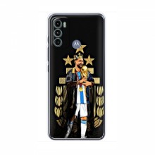 Чехлы для Мото G60 (Leo Messi чемпион) AlphaPrint - купить на Floy.com.ua