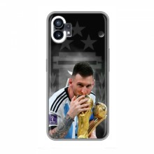 Чехлы для Насинг Фон 1 (Leo Messi чемпион) AlphaPrint