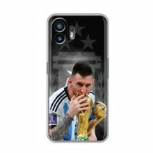 Чехлы для Насинг Фон 2 (Leo Messi чемпион) AlphaPrint Месси Чемпион - купить на Floy.com.ua