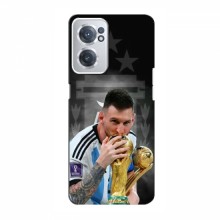 Чехлы для ВанПлас Норд СЕ 2 5G (Leo Messi чемпион) AlphaPrint Месси Чемпион - купить на Floy.com.ua