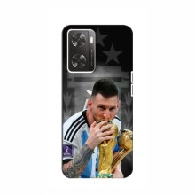 Чехлы для ВанПлас Норд 20СЕ (Leo Messi чемпион) AlphaPrint Месси Чемпион - купить на Floy.com.ua