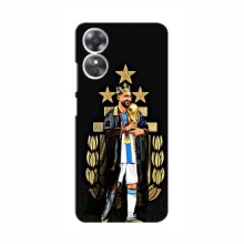 Чехлы для Оппо А17 (Leo Messi чемпион) AlphaPrint - купить на Floy.com.ua