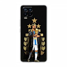 Чехлы для Реалми 8 (Leo Messi чемпион) AlphaPrint - купить на Floy.com.ua