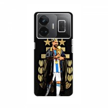 Чехлы для RealMe GT Neo 5 (Leo Messi чемпион) AlphaPrint
