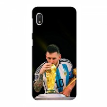 Чехлы для Samsung Galaxy A10e (Leo Messi чемпион) AlphaPrint