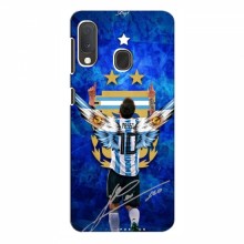 Чехлы для Samsung Galaxy A20e (Leo Messi чемпион) AlphaPrint Месси Аргентина - купить на Floy.com.ua