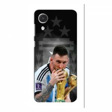 Чехлы для Samsung Galaxy A04 Core (Leo Messi чемпион) AlphaPrint Месси Чемпион - купить на Floy.com.ua