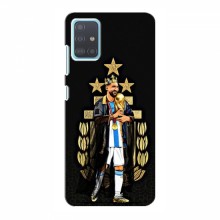 Чехлы для Самсунг А51 (5G) (Leo Messi чемпион) AlphaPrint