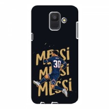 Чехлы для Samsung A6 2018, A600F (Leo Messi чемпион) AlphaPrint