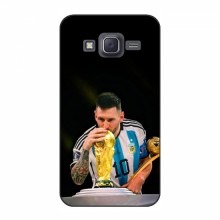 Чехлы для Samsung J5, J500, J500H (Leo Messi чемпион) AlphaPrint Месси с кубком мира - купить на Floy.com.ua