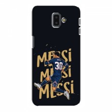 Чехлы для Samsung J6 Plus, J6 Плюс 2018 (J610) (Leo Messi чемпион) AlphaPrint