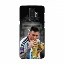Чехлы для Samsung S9 Plus (Leo Messi чемпион) AlphaPrint Месси Чемпион - купить на Floy.com.ua